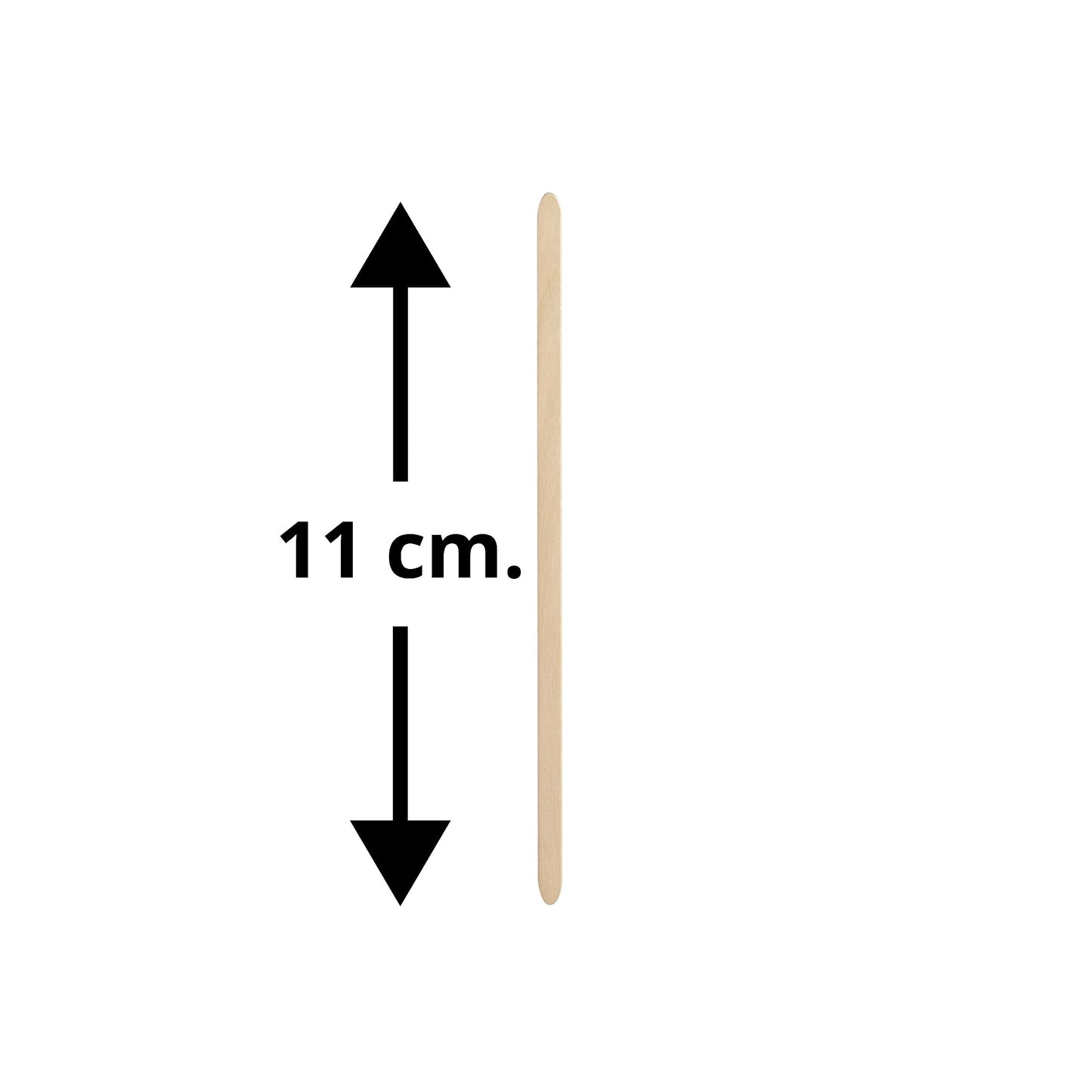 DON PALILLO Agitadores de madera 11 cm – 500, 1000 o 5000 unidades