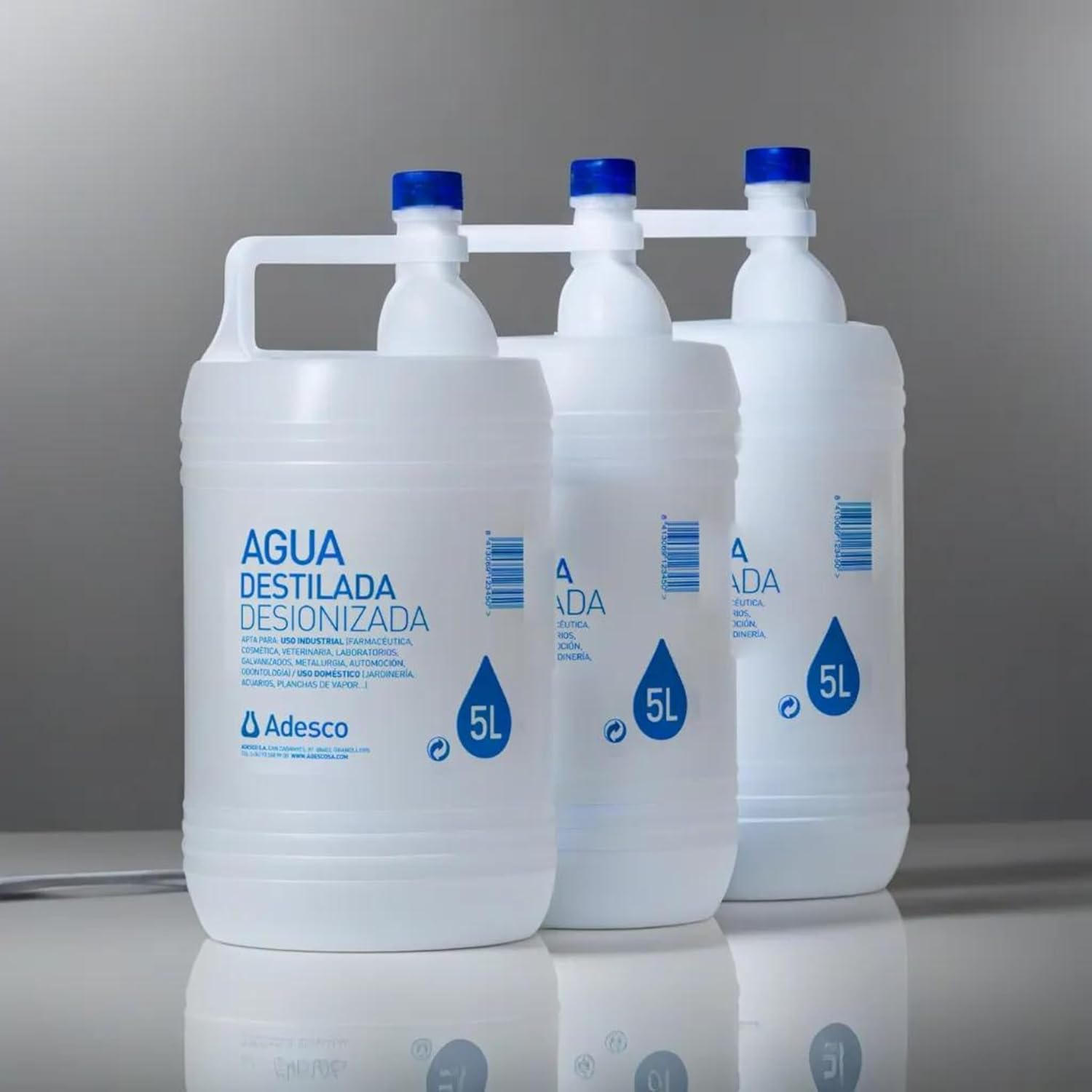 ADESCO agua desionizada para equipos técnicos